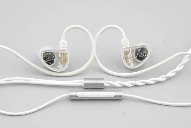 Alt view image 2 of 7 - TRUTHEAR GATE Cost-Effective Dynamic Driver in-Ear Headphone with 0.78 2Pin Cable (White, with mic)