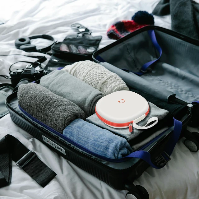 Alt view image 7 of 7 - Headphone Case for JBL Tune 770NCfor JBL Live, 770NC, 660NC, 650B Adjustable Divider, Cable Space and Carry Handle for Commuting, Gym and Travel, Students and Music Lovers, Case Only - White