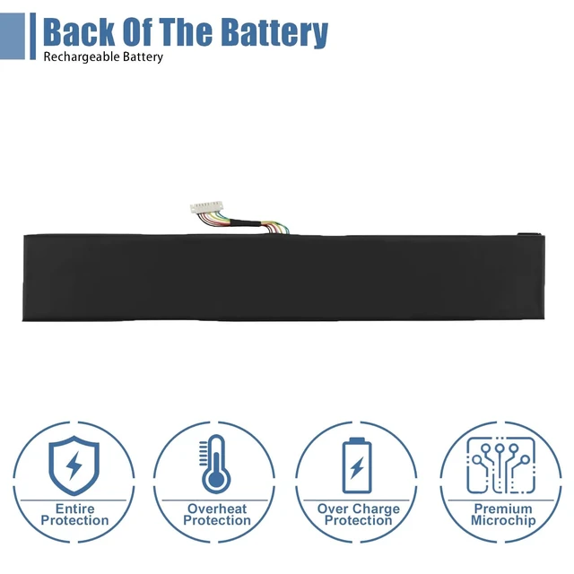 Alt view image 4 of 6 - C41N2208 Laptop Battery Replacement for ASUS ROG Ally RC71L PC71L Gaming Handheld PC Series 15.48V 72Wh 4650mAh