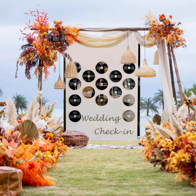 Alt view image 3 of 7 - 15pcs Blank Vinyl Records 7 Inch for Wall Decor, Doodle on Fake Records, Props for Music Party Wedding Signing Table No. Vintage Decor