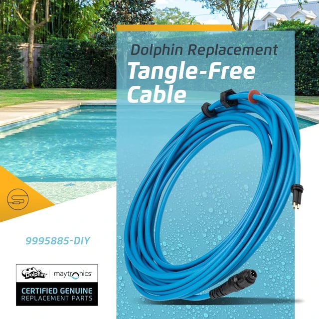 Alt view image 2 of 5 - Genuine Replacement Part Durable 60 FT Blue Cable for Agile Robot Movement 9995885-DYI