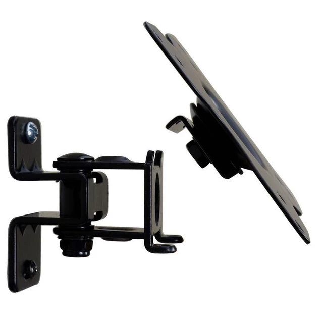 Alt view image 5 of 6 - ML411B Adjustable Tilt Swivel Rotation TV Wall Mount Bracket for 19" to 42" LCD LED TV and Monitor (Max 44 lbs, VESA 100/75) Black 1FF (Pack of 2)