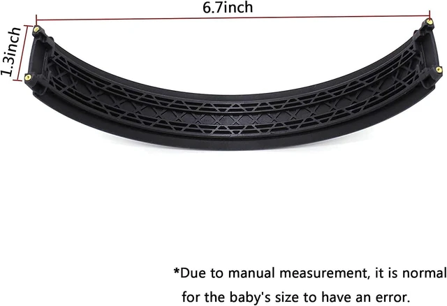 Alt view image 5 of 7 - Headband Replacement for Studio 3.0 A1914/ Studio 2.0 Wireless Headphones Studio 3 Top Headband Replacement Head Band Parts Accessories,Not Easy To Break,As Same As OEM Repair Kit (Black+Red)
