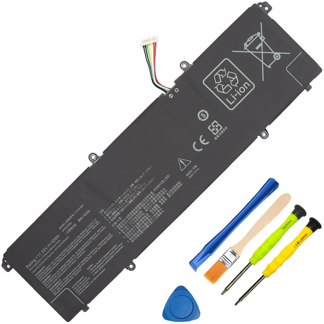 Main image of C31N1905 Battery Replacement for Asus VivoBook S13 S330FA S330UA For S333EA S333JA S14 M433IA S433EA S433IA S15 D533IA S513EA M533IA S532FA S533EA S533FL S533EQ S533IA Series, 11.55V 50Wh