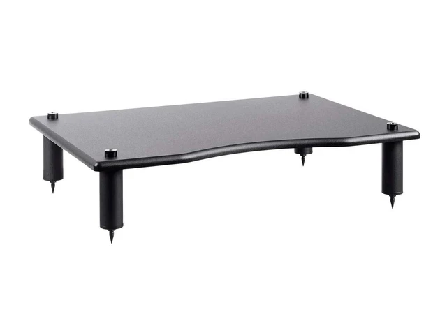 Alt view image 2 of 5 - Monolith 124795 Amplifier/Component Stand, 23.8 x 16.7 x 4.7 Compatible with Bose, Polk, Sony, Yamaha, Pioneer & Others, Black