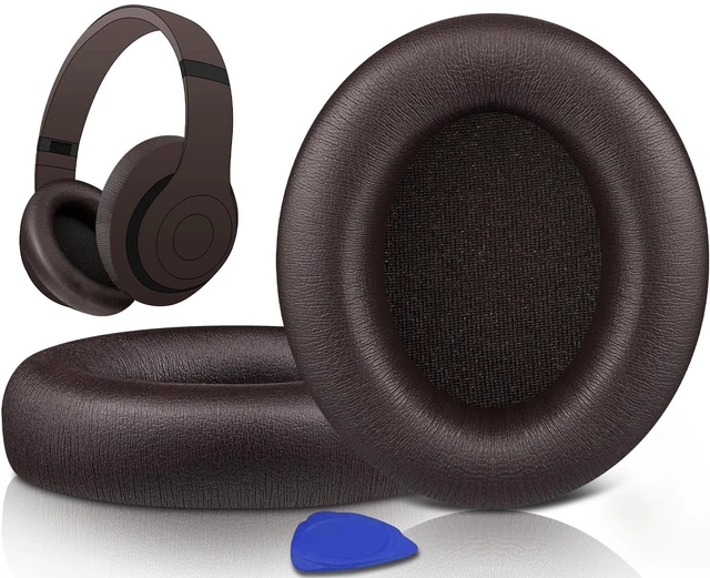 Main image of Replacement Earpads for Beats Studio Pro Wireless Noise Cancelling Headphones, Cushions Ear Pads with Soft Protein Leather, Noise Isolation Foam - Deep Brown