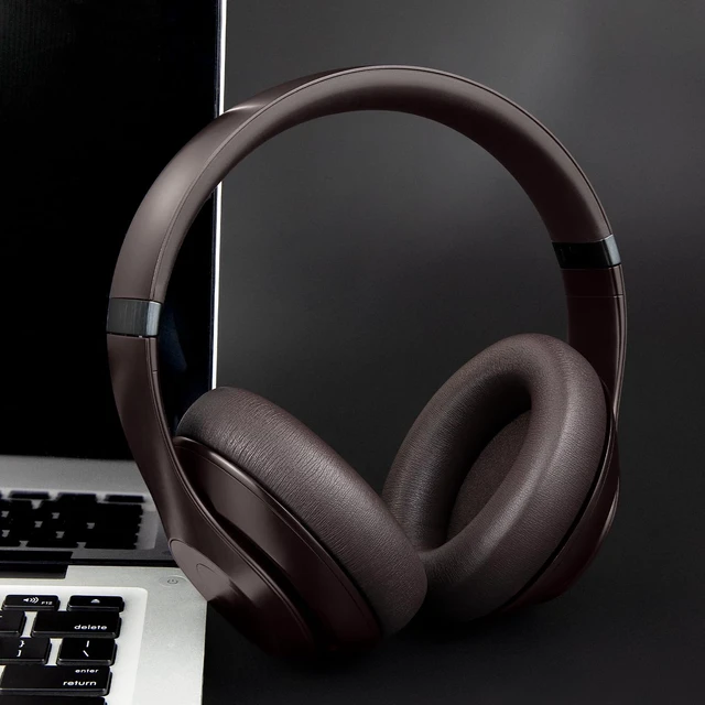 Alt view image 3 of 7 - Replacement Earpads for Beats Studio Pro Wireless Noise Cancelling Headphones, Cushions Ear Pads with Soft Protein Leather, Noise Isolation Foam - Deep Brown