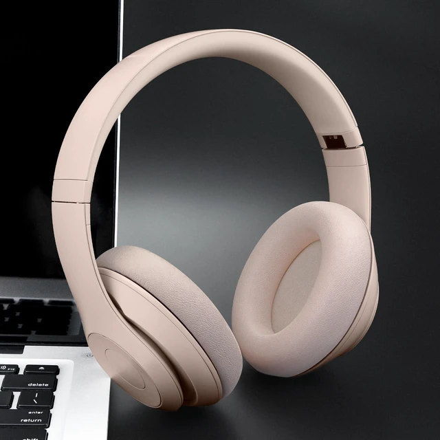 Alt view image 3 of 7 - Replacement Earpads for Beats Studio Pro Wireless Noise Cancelling Headphones, Cushions Ear Pads with Soft Protein Leather, Noise Isolation Foam - Moon
