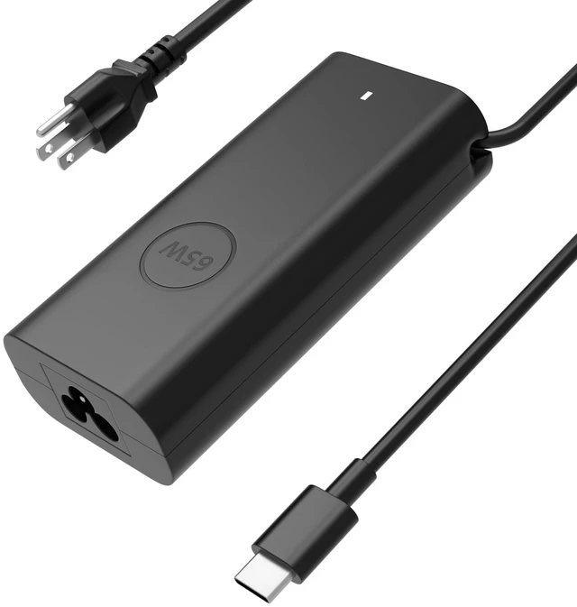 Main image of 65W USB C Pro Laptop Charger Compatible with Dell Pro 13 14 16 Plus For Dell Pro 14 16 Plus/13 Plus/Premium/Rugged,14 Plus 16 Plus DB14250 DB16250,Pro 14 16 PC14250 PC16250,Type C Power Adapter