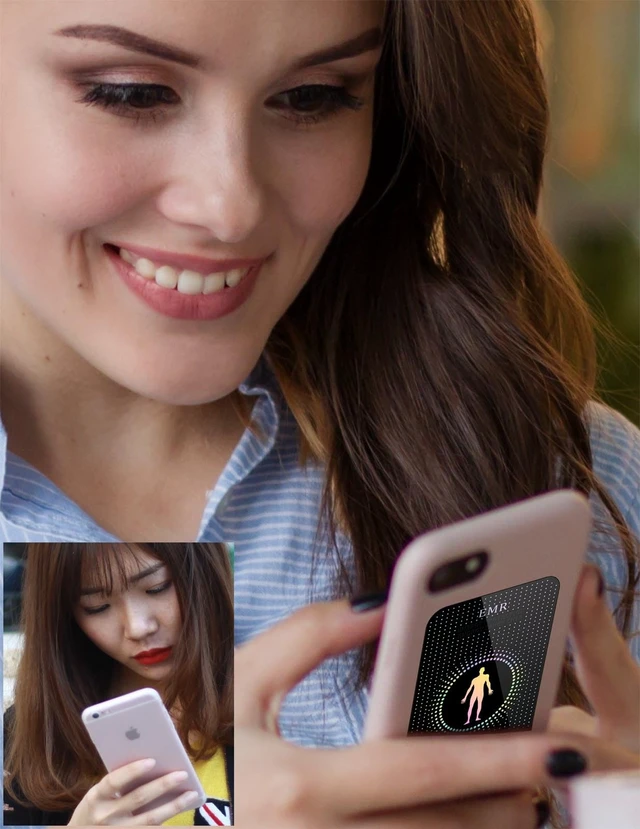 Alt view image 2 of 6 - Cell Phone Stickers for All Smartphones/Laptops/Tablets/All Electronic Devices, Large Area Protection,Suitable for Anyone-(12 Pack)