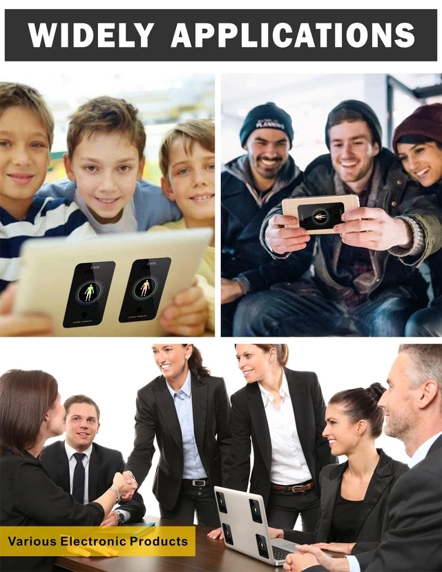 Alt view image 5 of 6 - Cell Phone Stickers for All Smartphones/Laptops/Tablets/All Electronic Devices, Large Area Protection,Suitable for Anyone-(12 Pack)