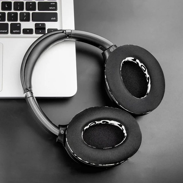 Alt view image 7 of 7 - Cooling-Gel Replacement Earpads for Sony WH-1000XM3 (WH1000XM3) Over-Ear Headphones, Ear Pads Cushions with High-Density Noise Isolation Foam, Added Thickness - Snow Leopard