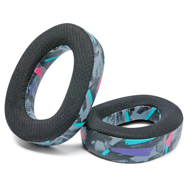Alt view image 7 of 7 - Freeze EPOS H6 Pro - Cooling Gel Earpads for EPOS H6 Pro Headphones Made by Wicked Cushions Also fits Sennheiser GSP600, GSP500, GSP550 & GSP670. Enhance Comfort & Durability 90's Black