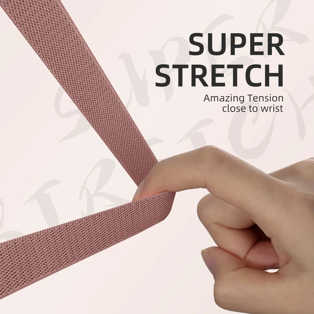 Alt view image 4 of 7 - Sport Band Compatible with Fitbit Charge 5 Bands/Fitbit Charge 6 Bands Women Men, Soft Breathable Woven Nylon Strap Stretchy Fabric Solo Loop Replacement Wristband for Charge 5/6, 6 Pack