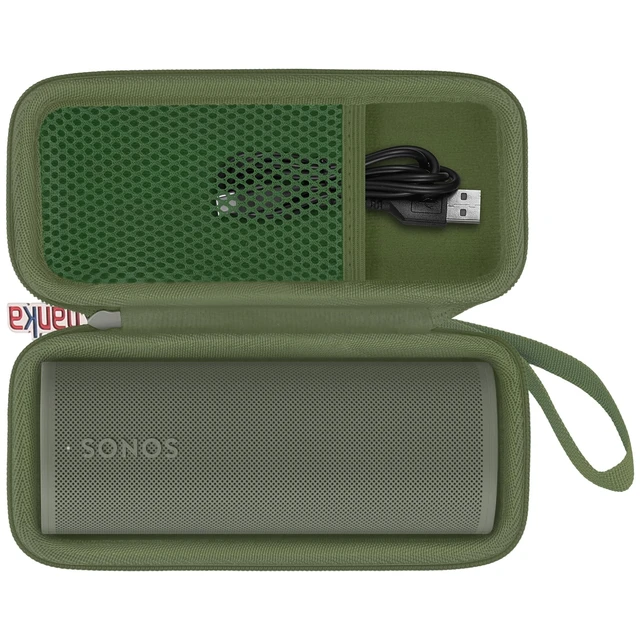 Alt view image 3 of 7 - Hard Travel Case Replacement for Sonos Roam 2 / Sonos Roam Portable Smart Bluetooth Speaker
