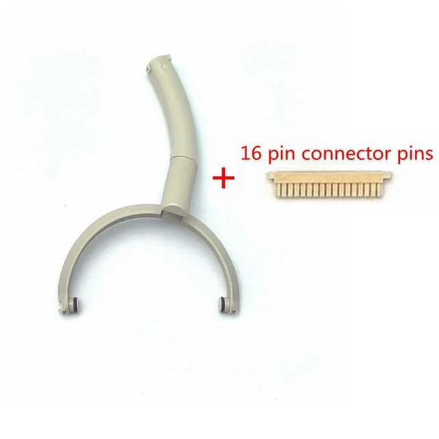 Alt view image 3 of 6 - Headband Hanger Bracket Swivel Hinge and 16 pin Connector pins for Sony WH-1000XM5 Headphone Replacement Parts (Platinum Silver-Right)