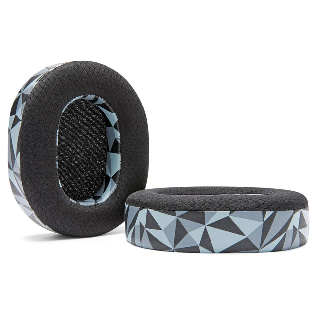 Alt view image 6 of 7 - Freeze Blackshark V2 Pro 2023 - Cooling Gel Earpads for Razer Blackshark Made by Wicked Cushions (Does Not Fit Old Blackshark V2 Pro). Boost Comfort, Thickness & Sound Isolation Geo Grey