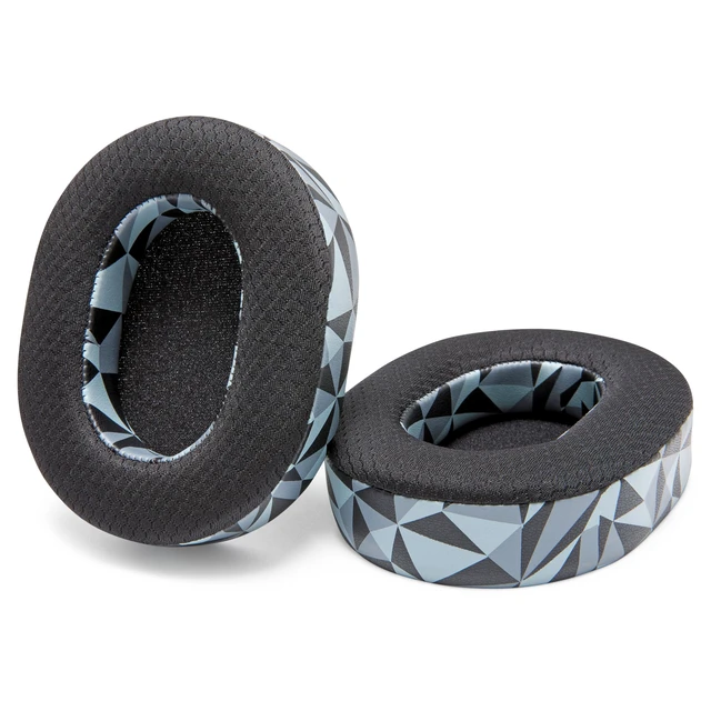 Alt view image 7 of 7 - Freeze Blackshark V2 Pro 2023 - Cooling Gel Earpads for Razer Blackshark Made by Wicked Cushions (Does Not Fit Old Blackshark V2 Pro). Boost Comfort, Thickness & Sound Isolation Geo Grey
