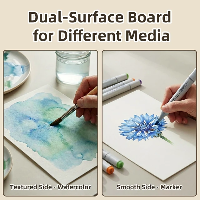 Alt view image 3 of 7 - 25 Pack Embossed Backing Boards, 11x14 Uncut White Mat Boards Acid Free Backer Boards Ideal for Photos, Pictures, Prints, Frames, and Artwork