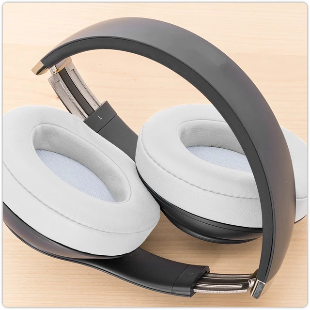 Alt view image 7 of 7 - Replacement Ear Pads for Beats Studio 3 & Studio 2-White Earpads for Beats Studio 2 & Studio 3 Wired & Wireless Headphones, Ear Cushions, Ear Cups Cover Repair Parts