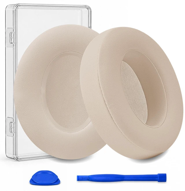 Main image of Replacement Ear Pads for Beats Studio 3 & Studio 2-Porcelain Rose Earpads for Beats Studio 2 & Studio 3 Wired & Wireless Headphones, Ear Cushions, Ear Cups Cover Repair Parts