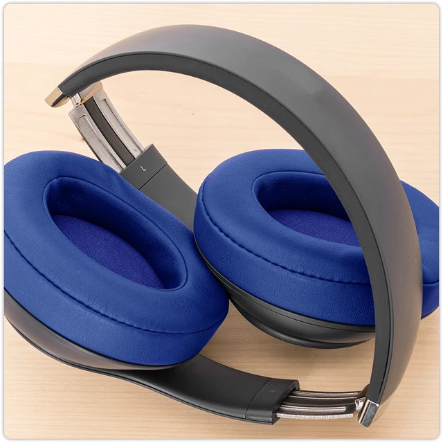 Alt view image 7 of 7 - Replacement Ear Pads for Beats Studio 3 & Studio 2-Blue Earpads for Beats Studio 2 & Studio 3 Wired & Wireless Headphones, Ear Cushions, Ear Cups Cover Repair Parts