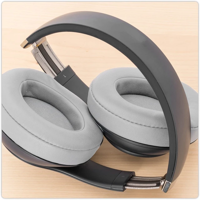 Alt view image 7 of 7 - Replacement Ear Pads for Beats Studio 3 & Studio 2-Light Grey Earpads for Beats Studio 2 & Studio 3 Wired & Wireless Headphones, Ear Cushions, Ear Cups Cover Repair Parts