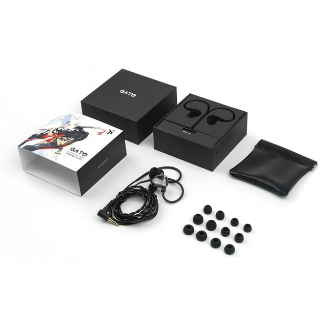 Alt view image 7 of 7 - TRUTHEAR GATE Cost-Effective Dynamic Driver in-Ear Headphone with 0.78 2Pin Cable (Black, no mic)