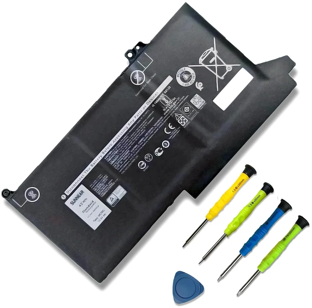 Main image of 0G74G 2PFPW Laptop Battery Replacement for Dell Latitude 5300 5310 7300 7400 E5300 E5310 E7300 E7400 Series OG74G 02PFPW 3KF82 8JYHH 11.4V 42Wh 3500mAh 3-Cell