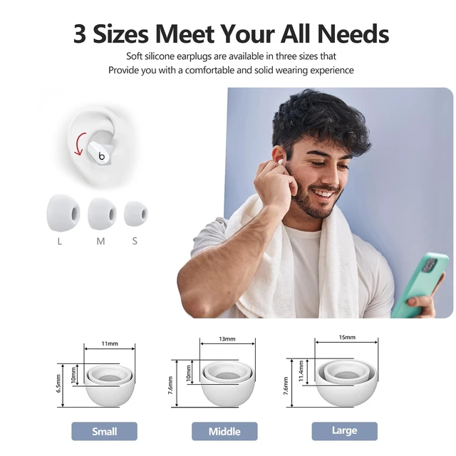 Alt view image 5 of 7 - Beats Studio Buds Plus Case Cover, 2021/2023 New Beats Studio Buds, Wireless Earbuds Silicone Case Accessories with Keychain, Pine Green