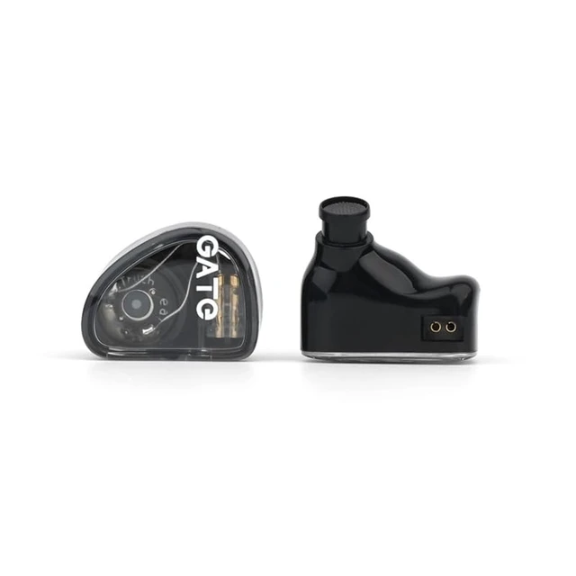 Alt view image 5 of 7 - TRUTHEAR GATE Cost-Effective Dynamic Driver in-Ear Headphone with 0.78 2Pin Cable (Black, no mic)