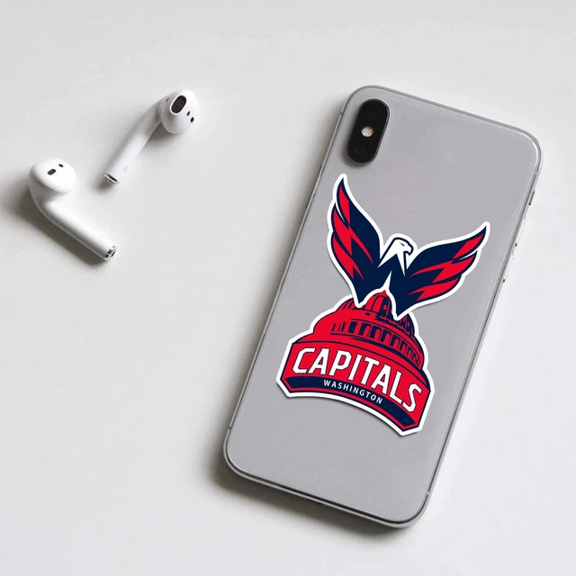 Alt view image 3 of 3 - 22 PCS Washington American Capitals Hockey Stickers for Water Bottle, Laptop, Bicycle, Computer, Motorcycle, Travel Case, Car Decal Decoration Stickers