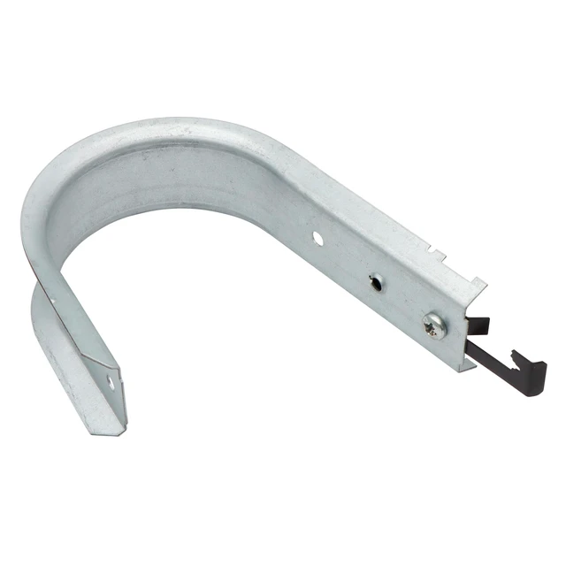Alt view image 3 of 6 - 20 Pack 4" Heavy Duty J Hook, Wire Support J-Hook with W Clip for Hanging Cable & Wire Management to Ceiling Grid & Threaded Rod