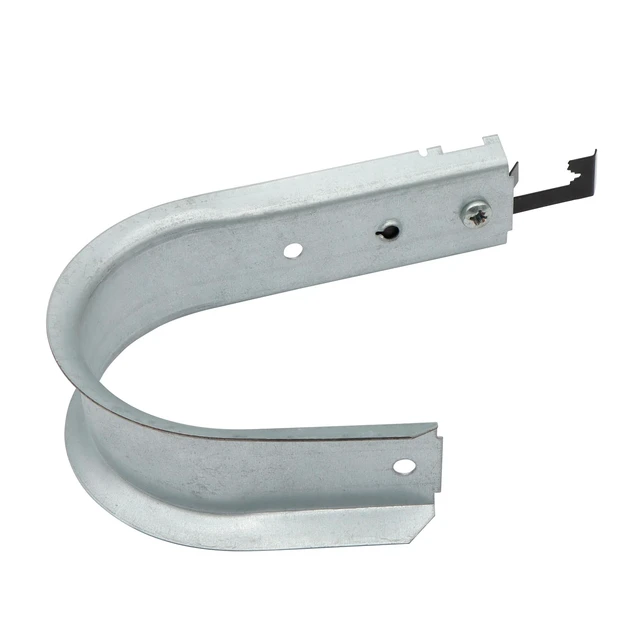 Alt view image 5 of 6 - 20 Pack 4" Heavy Duty J Hook, Wire Support J-Hook with W Clip for Hanging Cable & Wire Management to Ceiling Grid & Threaded Rod