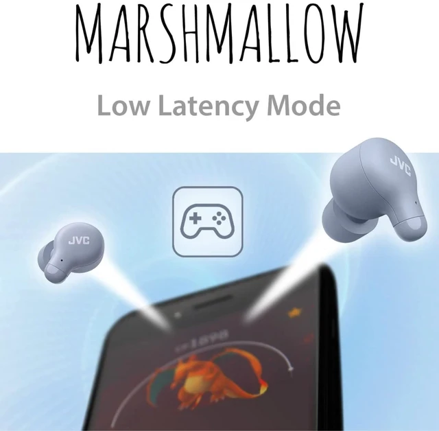 Alt view image 3 of 7 - Marshmallow True Wireless Bluetooth 5.3 Earbuds 28H Battery, Memory Foam Earpieces for All-Day Comfort, IPX4 Water Resistant, Mic, Compact Case, for iPhone & Android