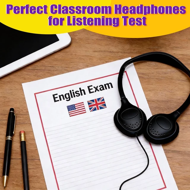 Alt view image 5 of 7 - 10 Pack Over Ear Wired Headphones Bulk for School Classroom Student, Adjustable Headband with 3.5mm Jack, Lightweight Design Earphones for Classroom Learning and Testing (Black)