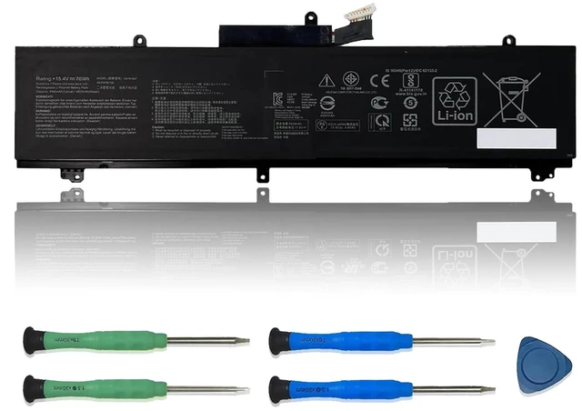 Main image of C41N1837 Laptop Battery Replacement for Asus ROG Zephyrus GA502DU GA502GU GU502DU GU502GU GU502GV GU532GU GU532GV GX502GV GX502GW Series Notebook 0B200-03380100