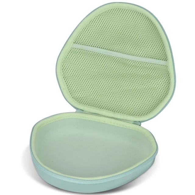 Alt view image 6 of 7 - Hard Case Compatible with Apple AirPods Max 2 Over-Ear Headphones Lightweight & Carry, Dustproof Storage, Travel Friendly, Portable for Daily Use, Light Green Case