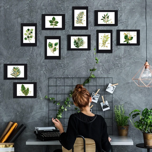 Alt view image 5 of 7 - 100 Pcs 4 x 6 In Paper Picture Frames Bulk Standing Photo Frame Back to School Gifts, With Easel Stand, Cardboard Picture Arts, DIY Family Art Craft Decoration, Wedding Photos Display
