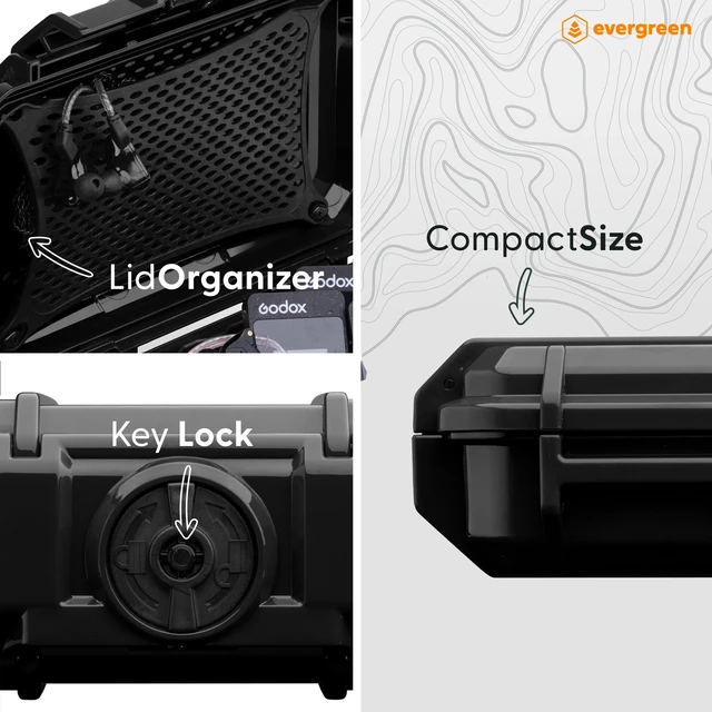 Alt view image 3 of 7 - in Ear Monitor Protective Cases for IEM - Compatible with KZ ZS10 Pro, ZST, ZEX, AS10, AS16, ZSN Pro X, YINYOO, TANGZU, Moondrop, Shure SE215, Sennheiser, Airpods (56 Black)