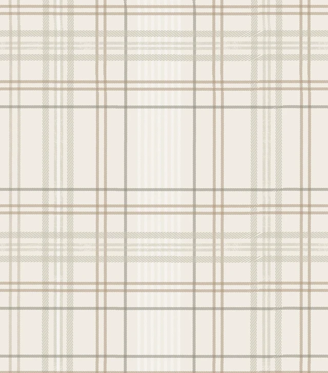 Main image of Peel and Stick Wallpaper Check Plaid Boho Neutral - Self Adhesive Waterproof Vinyl Wallpaper for Walls, Kitchen Backsplash, Bathroom, Bedroom, Rentals (Light, 17.3" X 118.11")