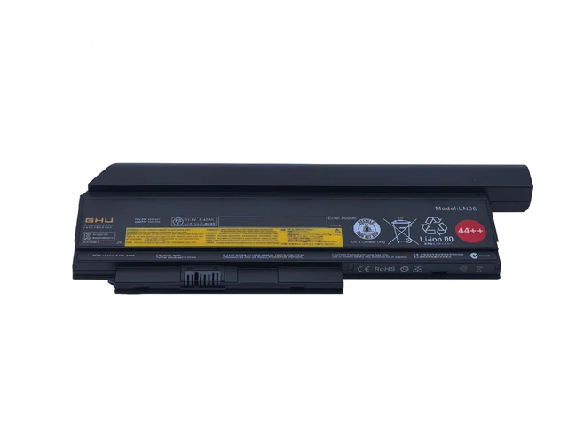 Alt view image 2 of 6 - New Battery 44++ 9-Cell 94 WH 0A36307 0A36282 0A36283 0A36283 0A36307 Compatible with Lenovo ThinkPad Notebooks X220 X220i X230 0A36281 45N1027 45N1029