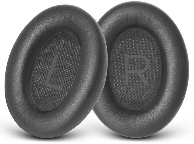 Main image of Ear Pads Replacement for Bose QC45 & QC SE Headphones, Eclipse Grey Earpads Ear Cushions for Bose QuietComfort 45 & Quiet Comfort SE, Softer Protein Leather, Noise Isolation Memory Foam