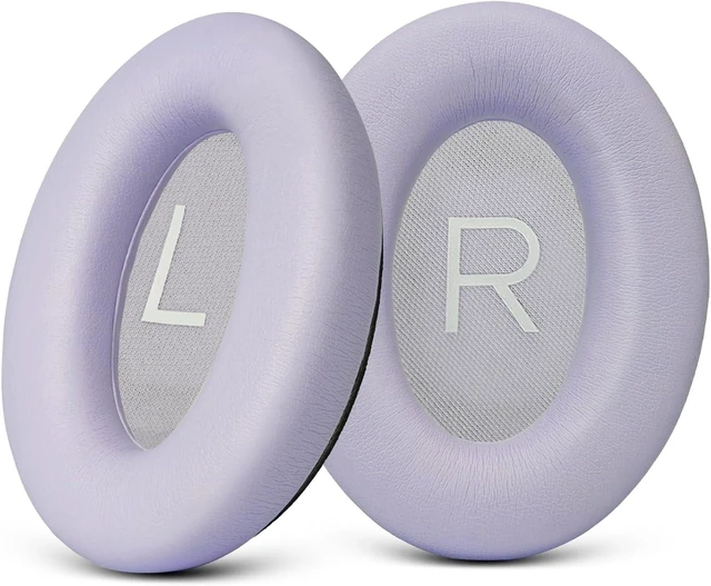 Main image of Ear Pads Replacement for Bose QC45 & QC SE Headphones, Chilled Lilac Earpads Ear Cushions for Bose QuietComfort 45 & Quiet Comfort SE, Softer Protein Leather, Noise Isolation Memory Foam
