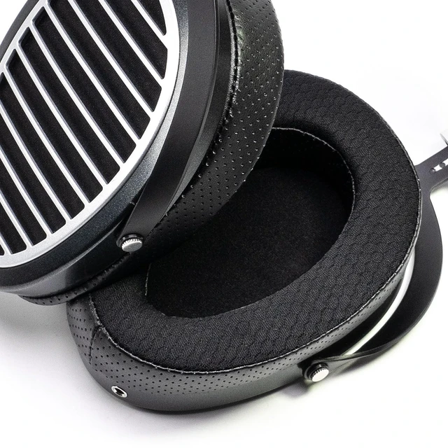 Alt view image 6 of 7 - Memory Foam Cushion Ear Pads for Hifiman Arya Ananda Edition XS X HE1000se HE1000 V2 Jade II Headphone Replacement EarPads (Polyester-Fenestrated)