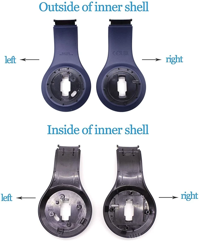Alt view image 5 of 6 - Studio3.0 Spare Earphone Shells and Inner Shell Repair Parts (Dark Blue) Replaceable Spare Earphone Shell and Spare Earphone Inner Shell Earphone Repair Parts Compatible with Studio3.0 Earphones