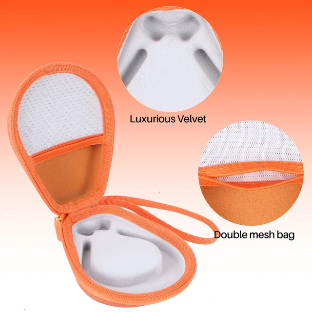 Alt view image 4 of 7 - Storage Case Compatible with SHOKZ New OpenRun Pro 2/ Pro 2 Mini/OpenRun/OpenSwim/OpenMove Open-Ear Sport Headphones