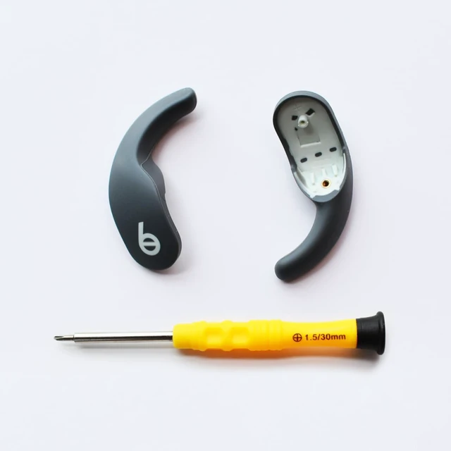 Main image of 1 Pair Fit Pro Ear Hooks, Replacement for Beats Fit Pro True Wireless Headphones (Left & Right) (Grey)