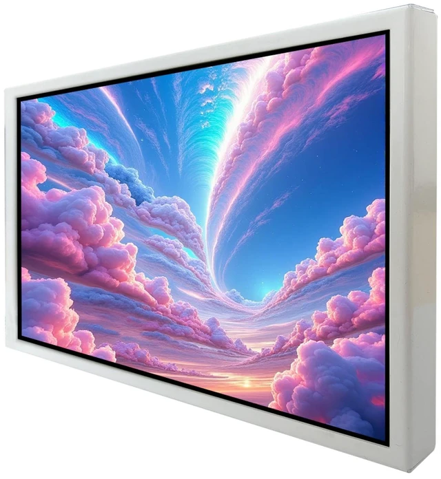 Main image of 7'' IPS 1280x800 White LCD Monitor with Mini H/D Video Input Small Screen as Secondary Display for Laptop Computer PC Case