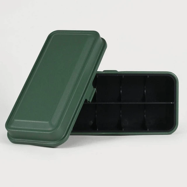 Alt view image 3 of 7 - Film Case - Steel for 8 Rolls 120 / 10 Rolls 35mm - Retro Olive